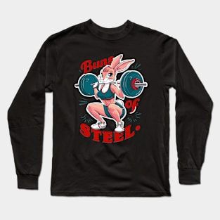 Buns of steel Bunny Long Sleeve T-Shirt